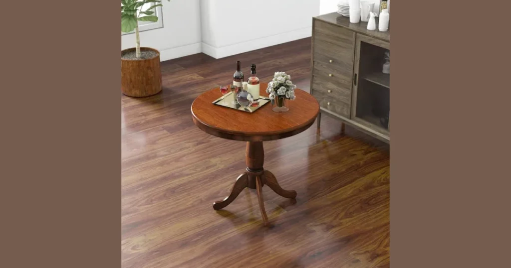 Pedestal Base 32 Inch Dining Table for More Leg Space