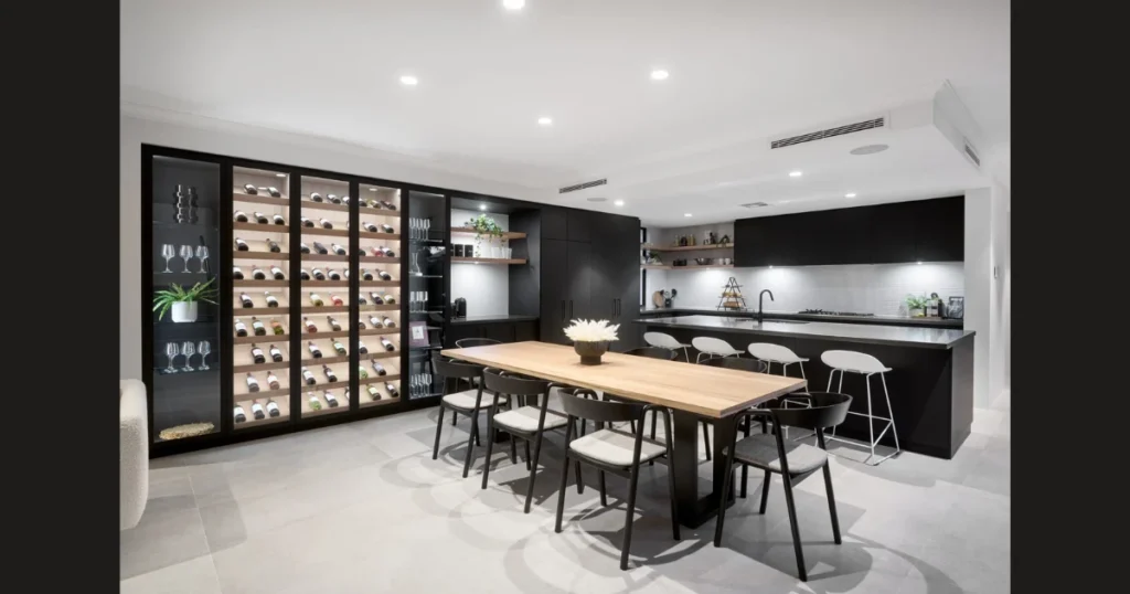 Introduce Vertical Storage Near the Dining Area