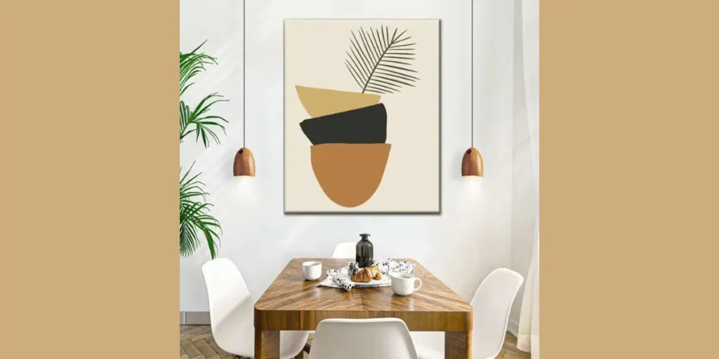 Wall Art with Clean Lines