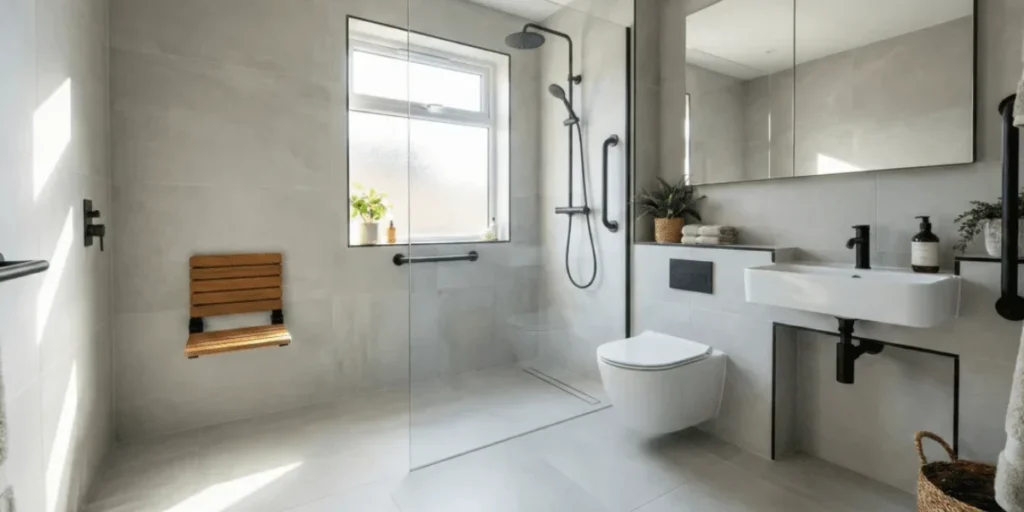 Wall Hung Bathroom Suite for Space Saving Layouts