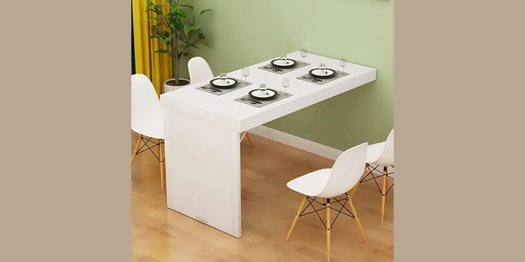 Wall Mounted Drop Leaf Table