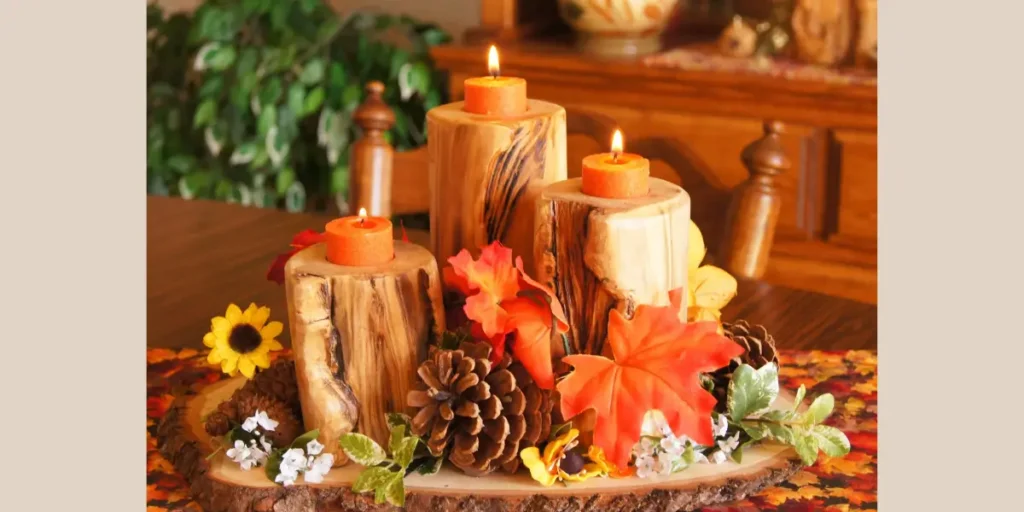 Warm Candle Arrangement