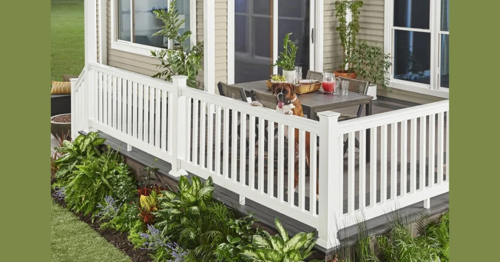 PVC and Vinyl Exterior Railings for Low Maintenance