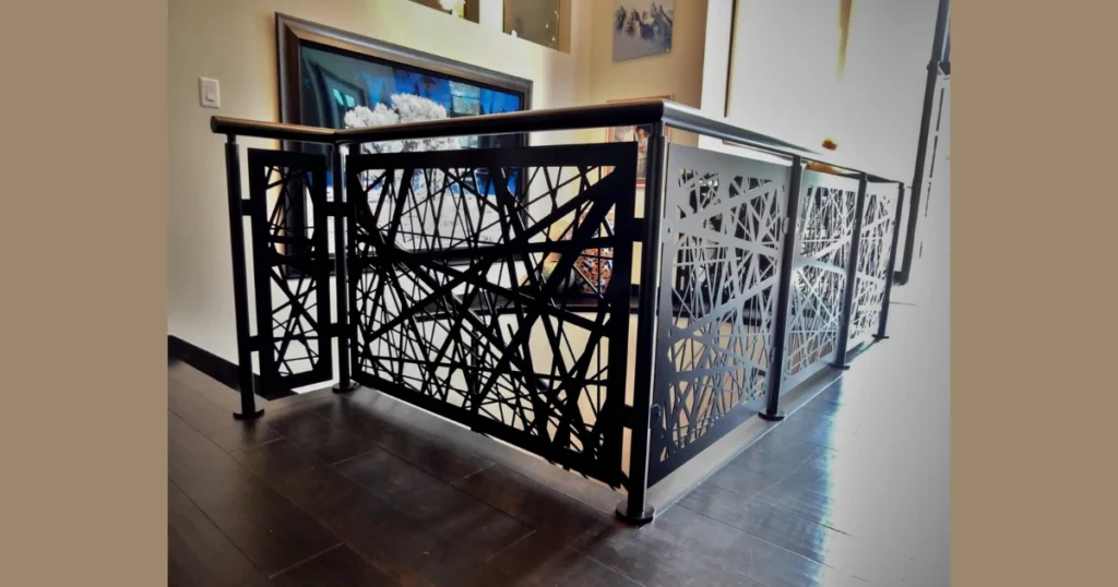 Decorative Laser-Cut Railing Panels for Unique Style