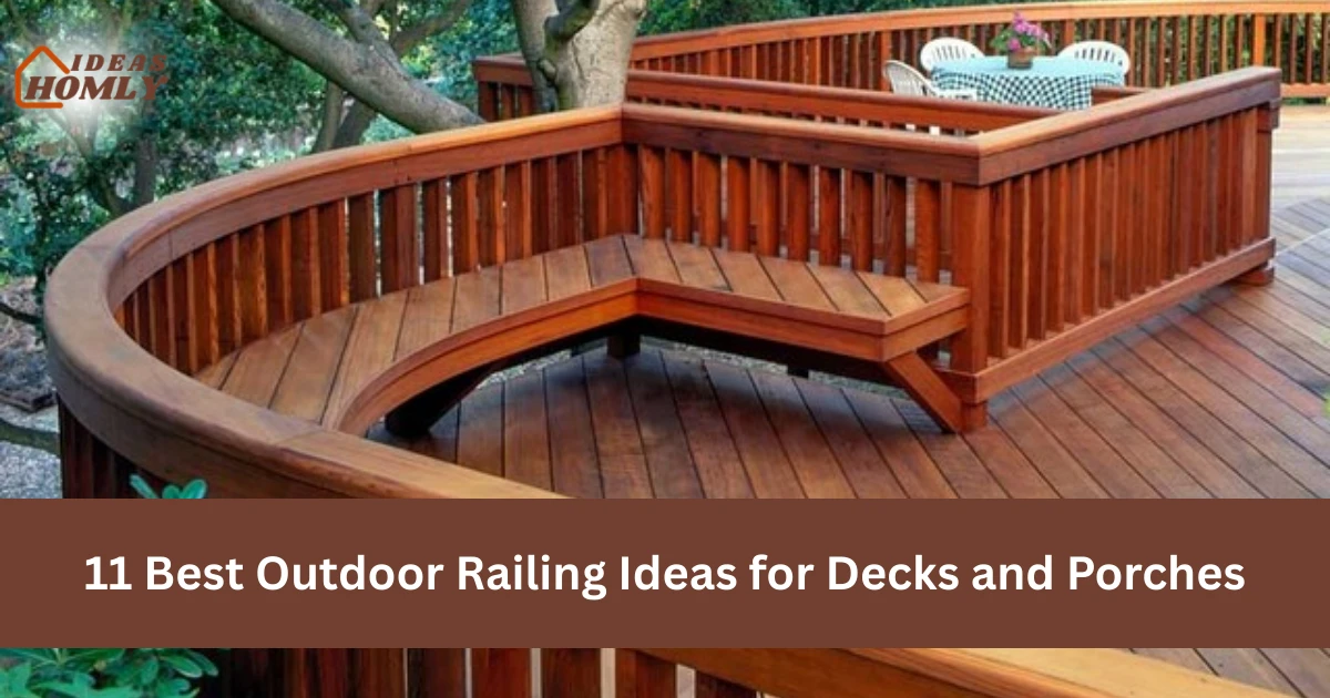 outdoor railing ideas