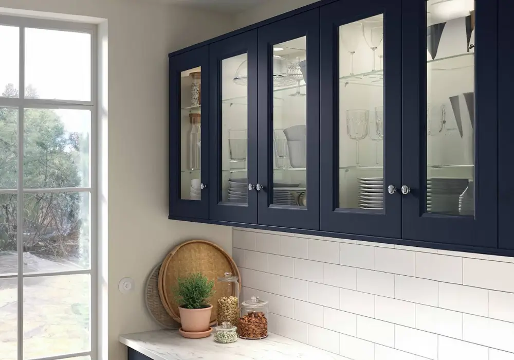 Add Glass Cabinet Doors