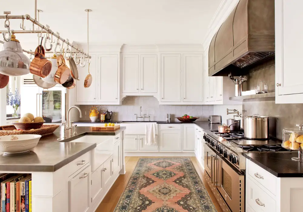 Add a Kitchen Rug or Runner