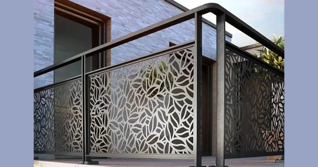Mixed Material Balcony Railing Designs for a Modern Touch
