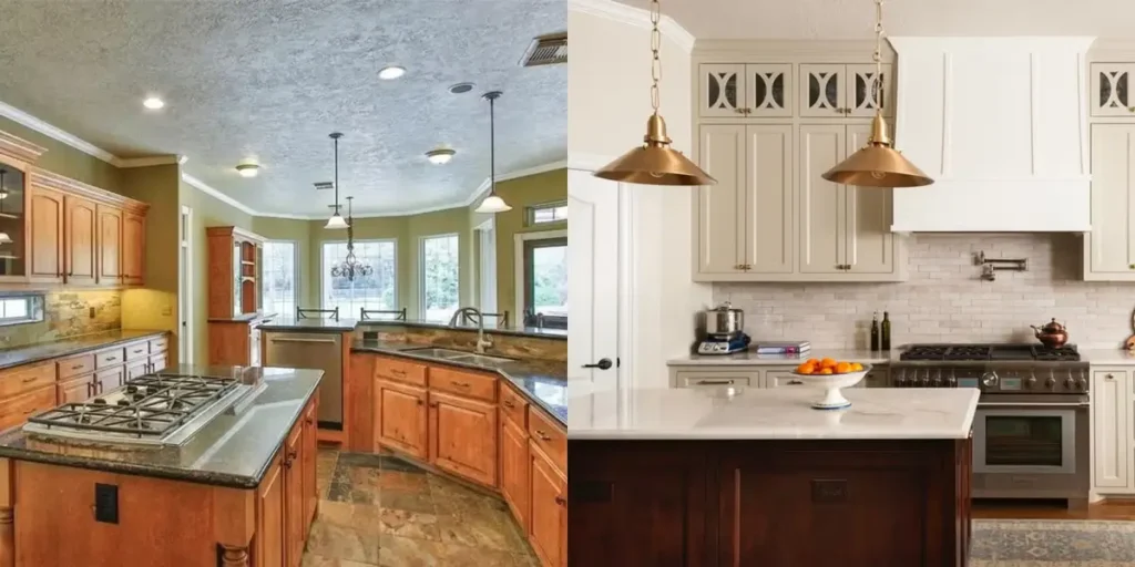 Basic Kitchen to Luxury Kitchen