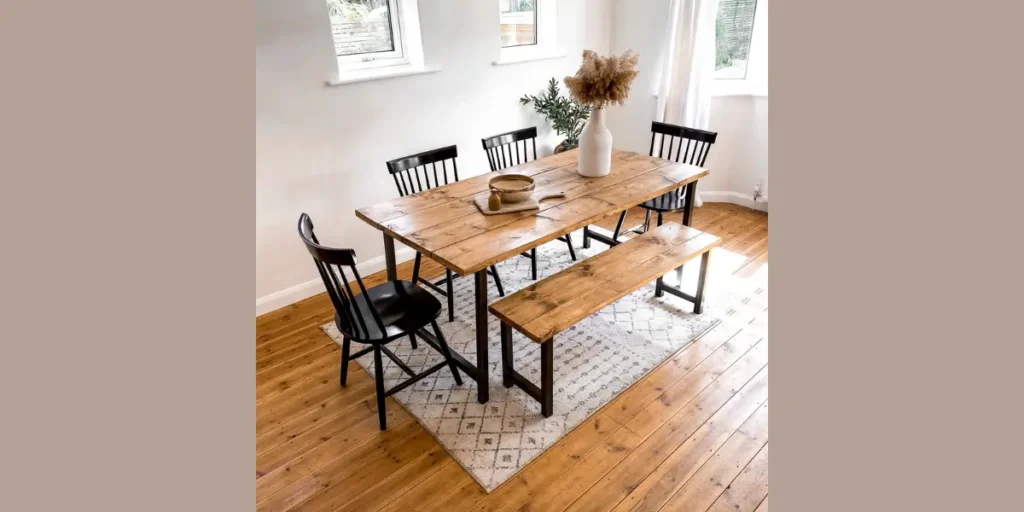 Bench Seating Dining Table