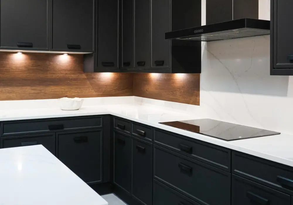 Black and White Kitchen Color Scheme