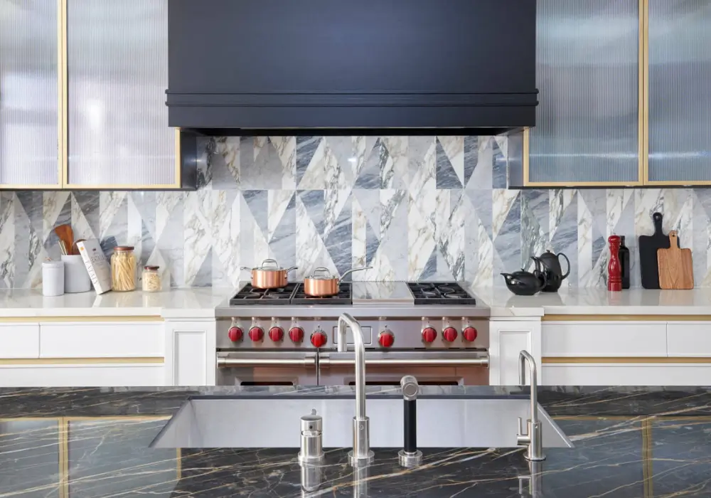 Bold Backsplash Design