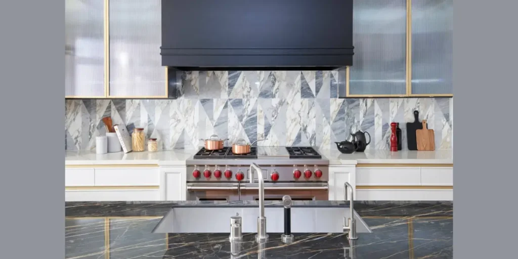 Bold Backsplash Design