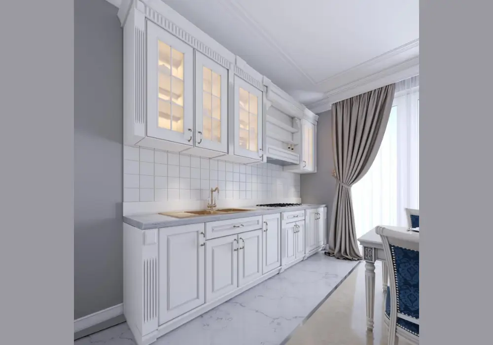 Classic White Kitchen Color