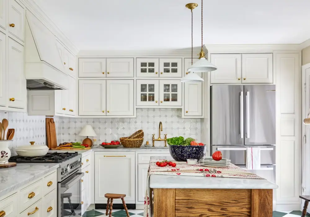 Classic White Kitchen Interior
