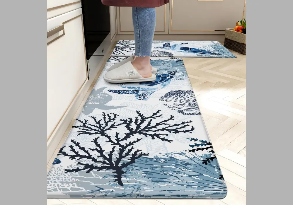 Coastal Style Kitchen Rug