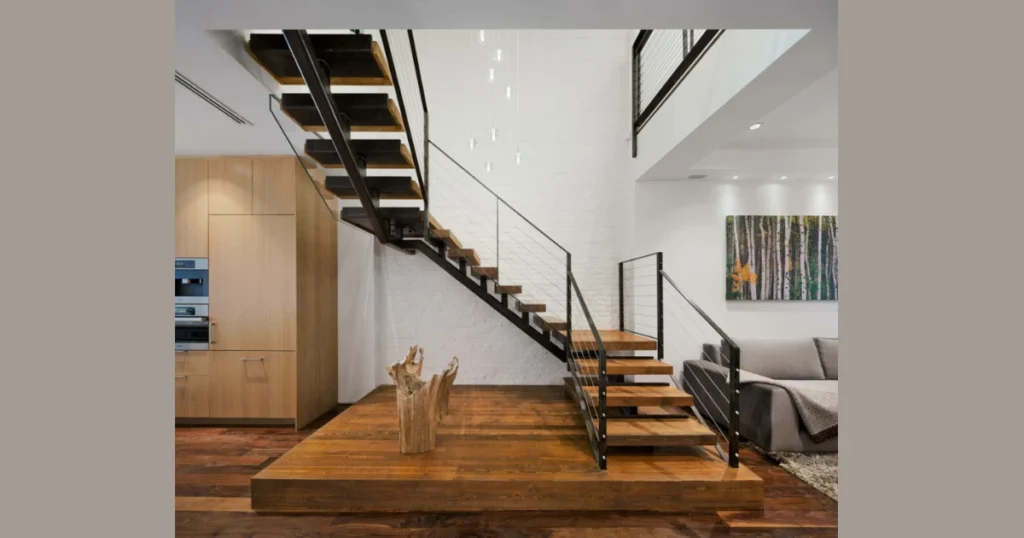 Replace the Handrail with a Thicker Modern Rail