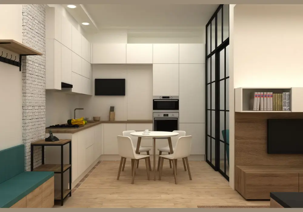 Compact Small Kitchen Layout