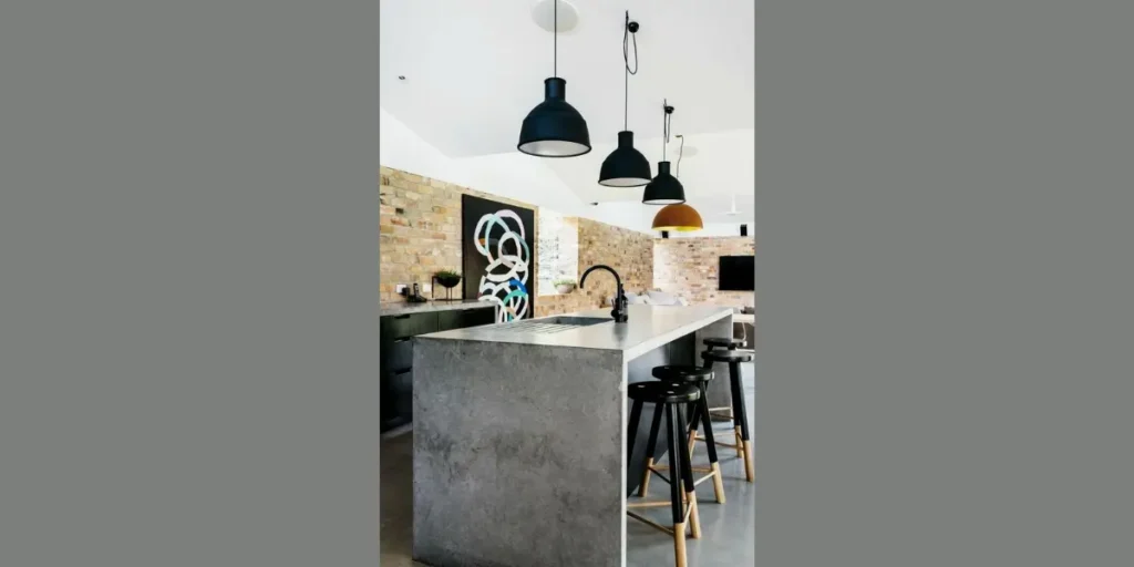 Concrete Kitchen Island Countertop