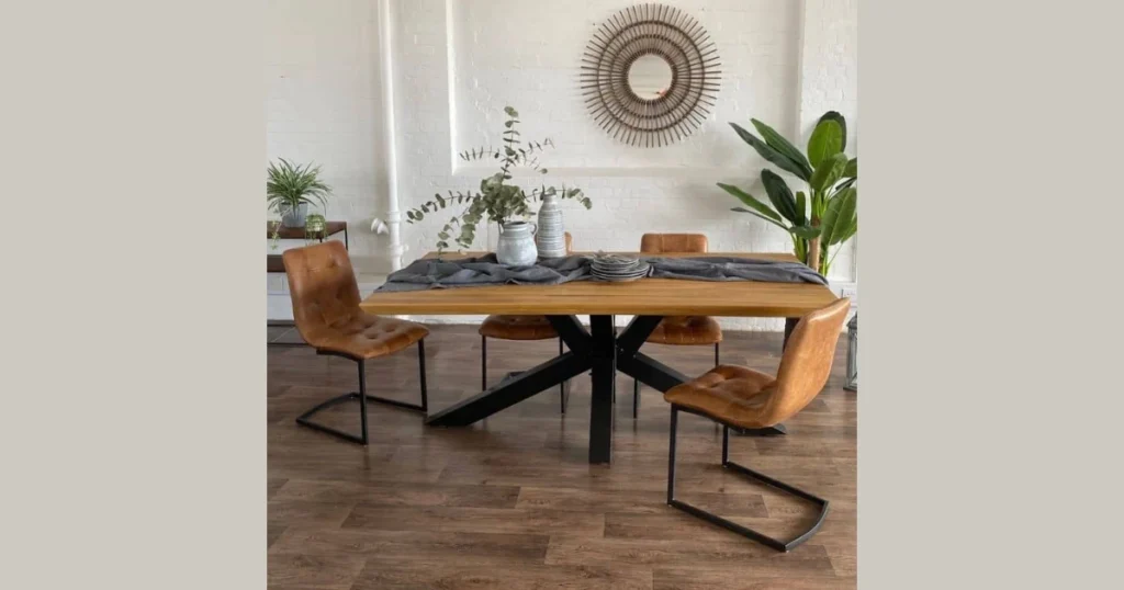 Mix Wood and Metal for a Balanced Style