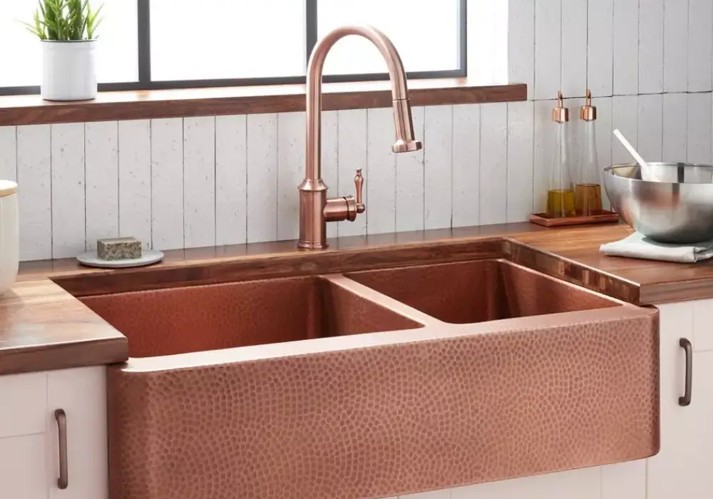 Copper Kitchen Sink