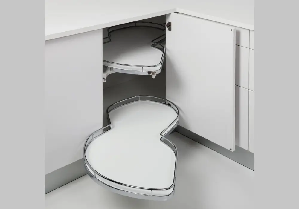 Corner Kitchen Storage Design