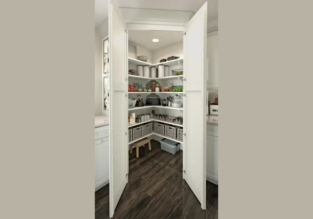 Corner Pantry Design