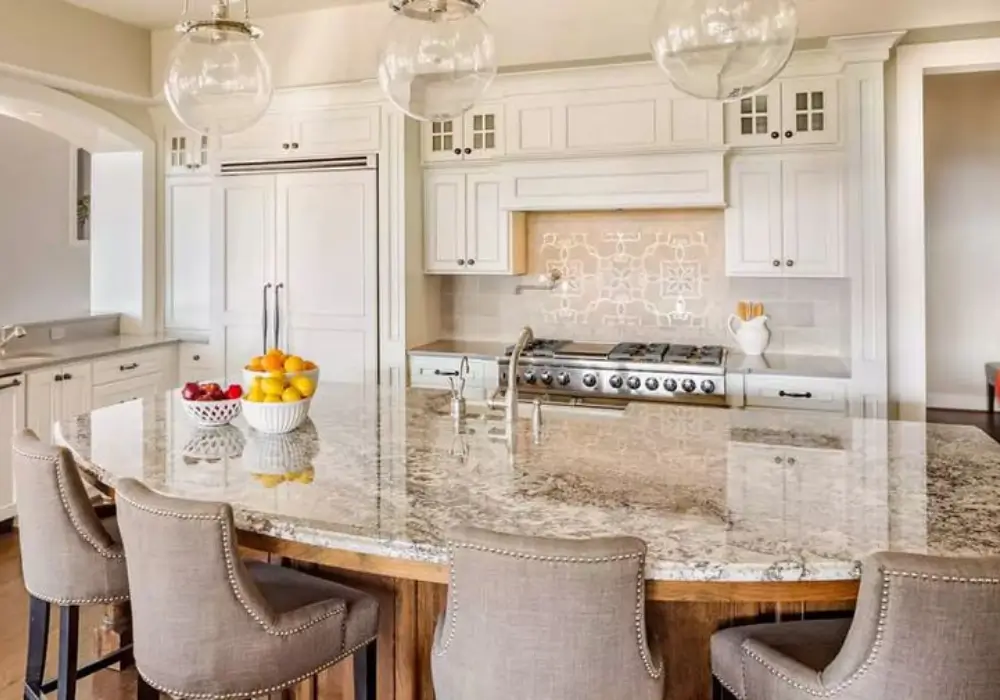 Curved Kitchen Counter Design