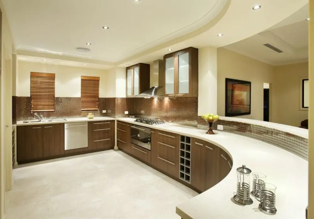 Curved Kitchen Elements