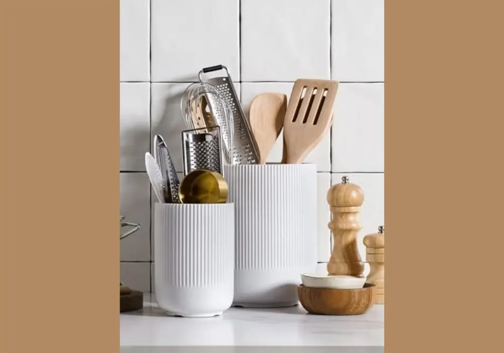 Decorative Utensil Holder