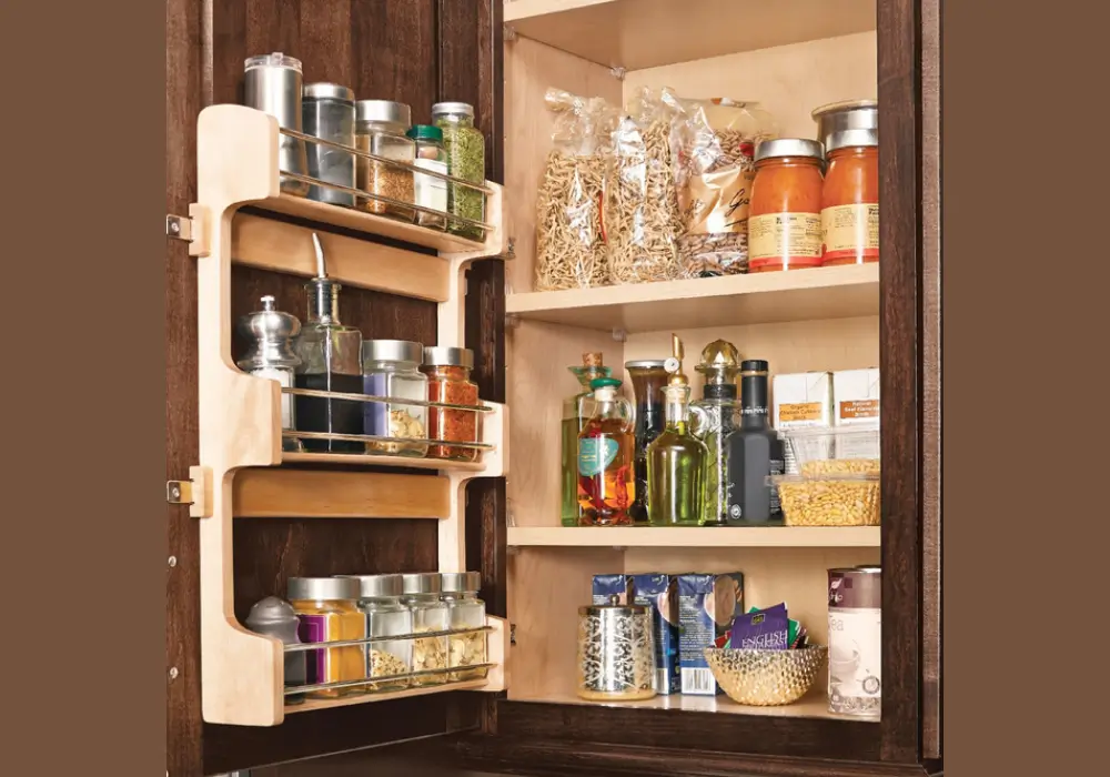 Door-Mounted Storage Racks