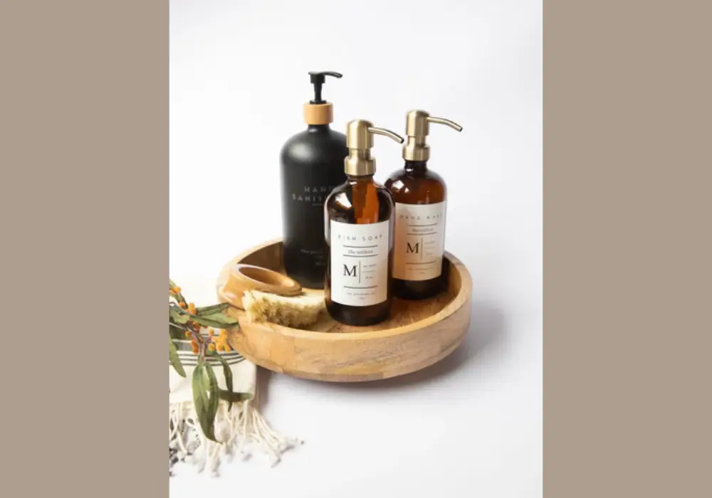 Elegant Soap and Sink Tray Styling
