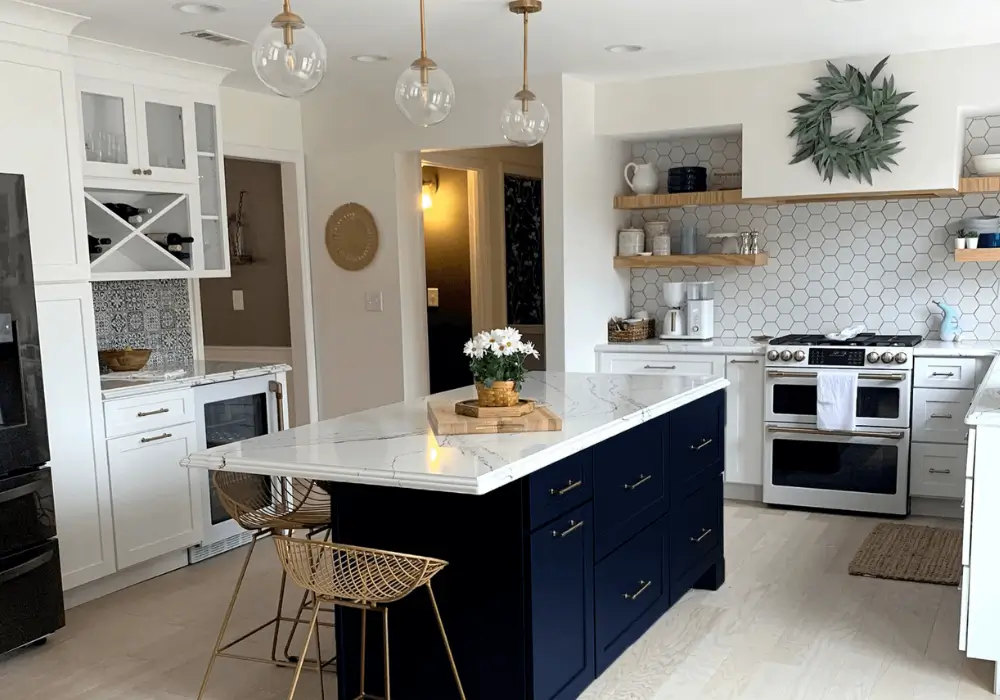 Extended Breakfast Bar Counter