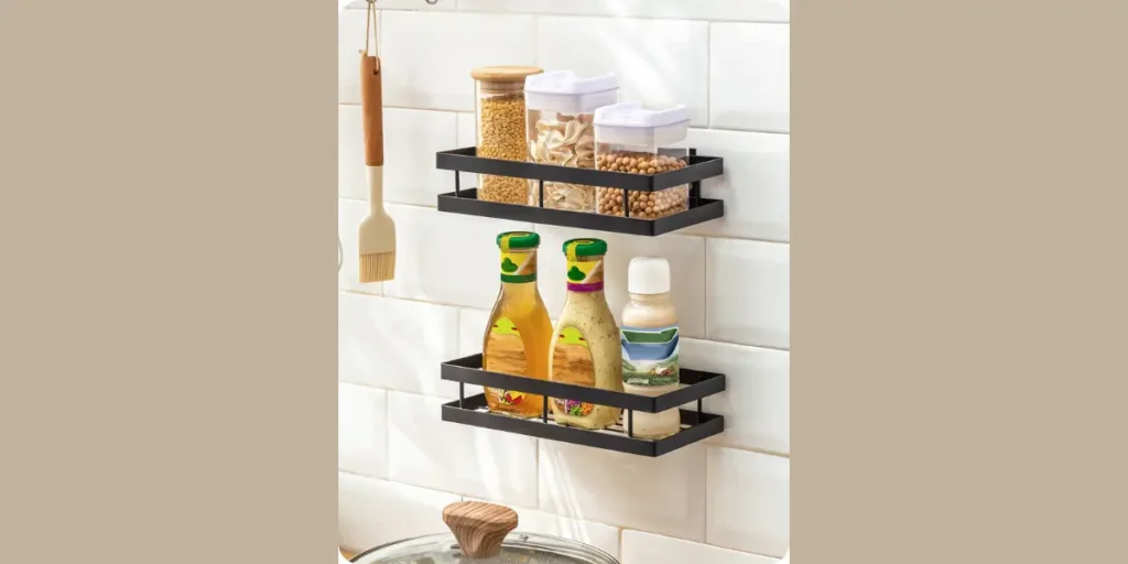 Floating Spice Rack Shelves