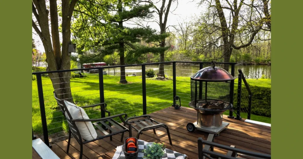 Cable Outdoor Railing for a Clean and Open View