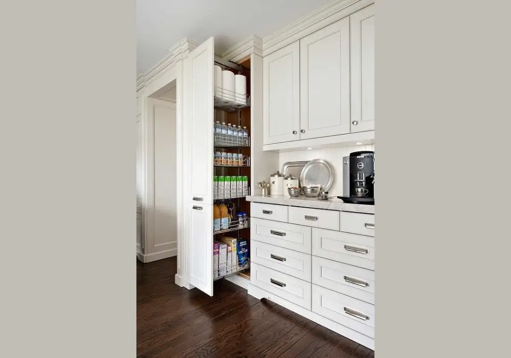 Floor-to-Ceiling Pantry Design