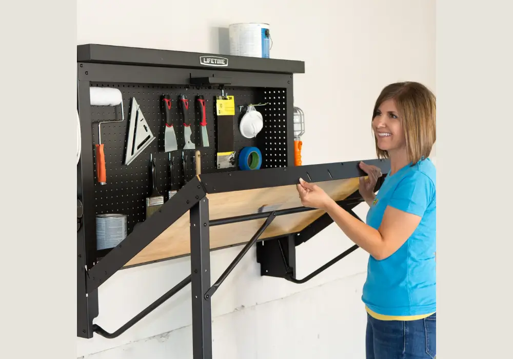 Workbench Tool Storage Shelf