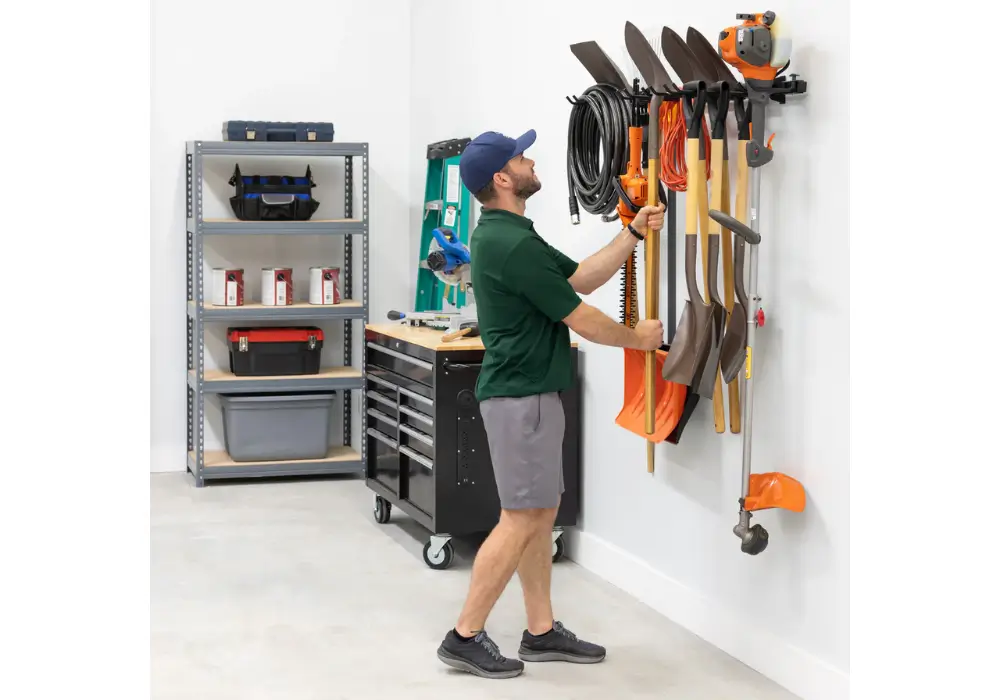 Garden Tool Wall Rack