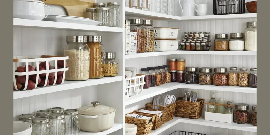 Glass Jar Pantry Storage
