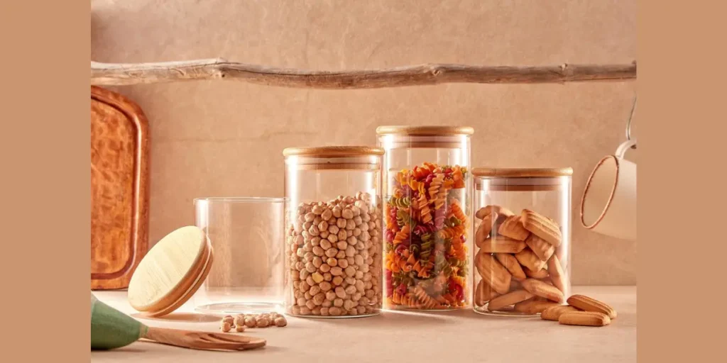 Glass Jar Storage Decor