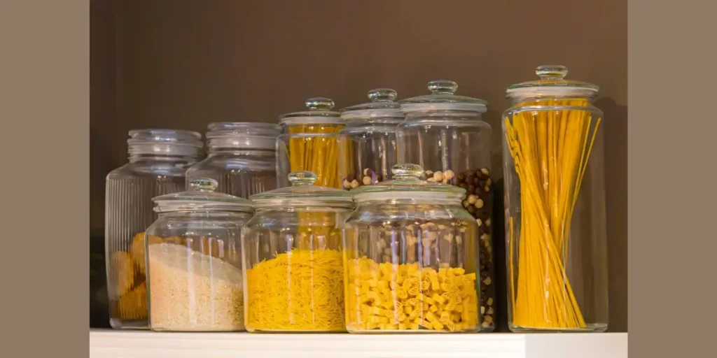 Glass Jar Storage Decor