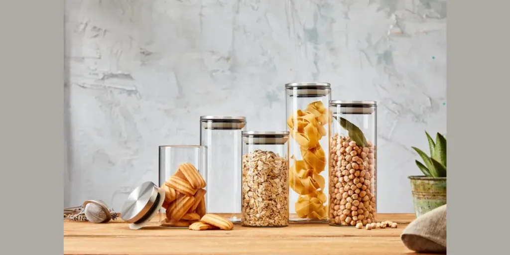 Glass Jar Storage Decor