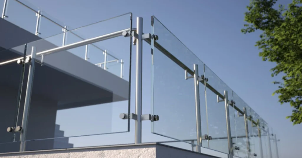 Glass Panel Outdoor Railing for a Premium Finish