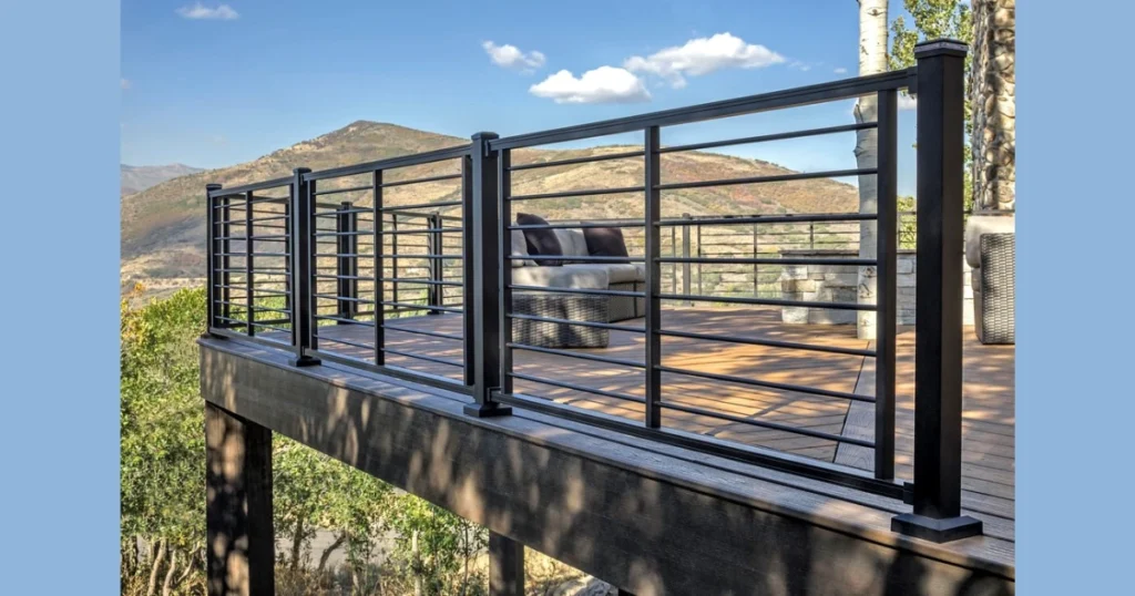 Aluminum Outdoor Railing for Lightweight Durability