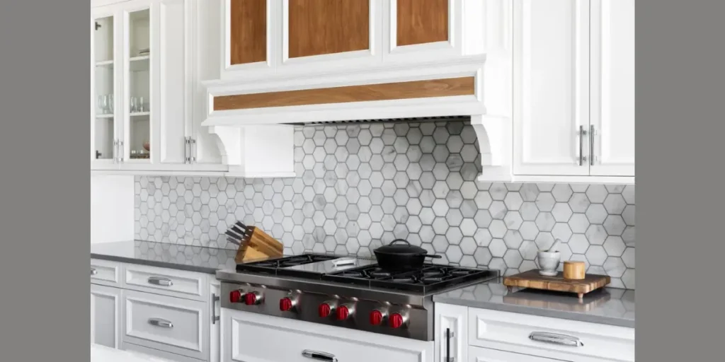 Hexagon Tile Backsplash