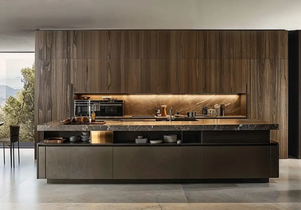 Hidden or Invisible Kitchen Design