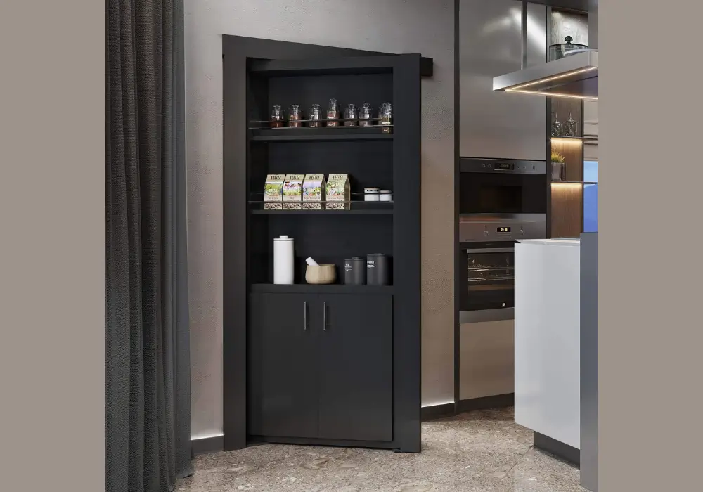 Hidden Pantry Design