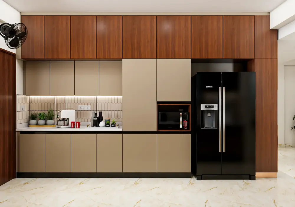 Hidden Storage Kitchen