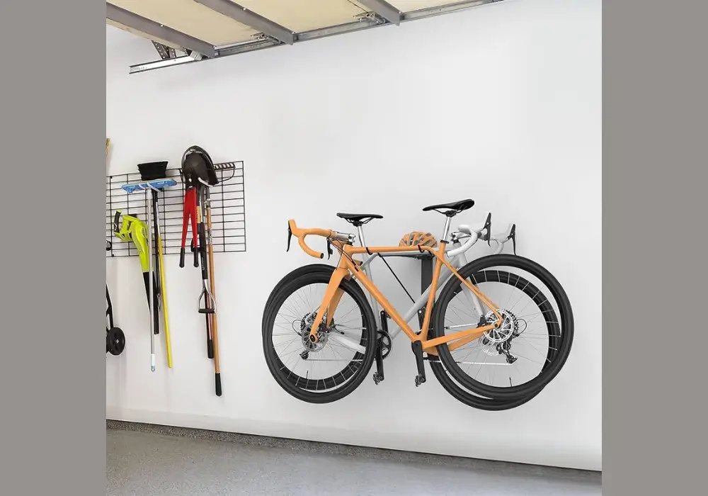 Horizontal Wall Bike Rack
