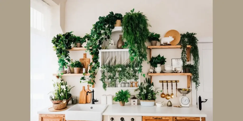 Indoor Plants in the Kitchen